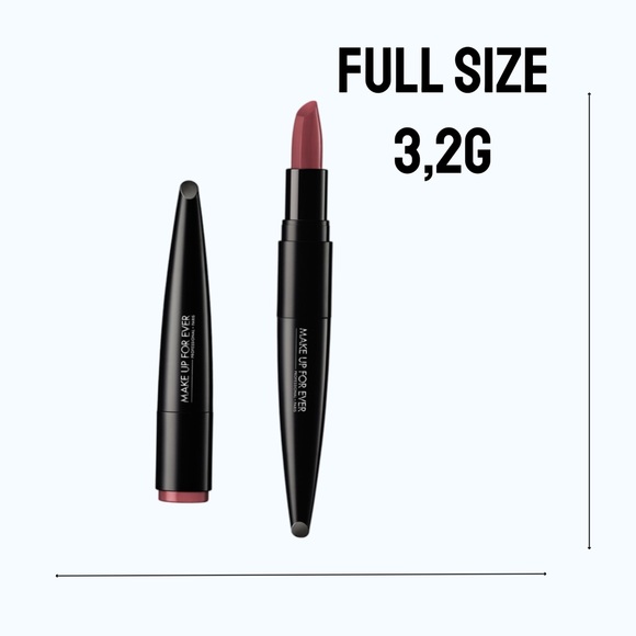 *⚡️⚡️RARE⚡️🆕📦*BNIB* MAKEUP FOREVER | FULL | Rouge Artist Lipstick Burning Clay - Picture 5 of 12
